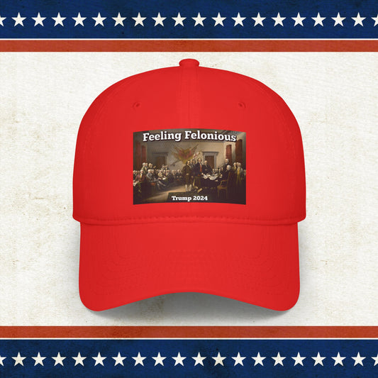 Feeling Felonious  Trump 2024 Velcro Hat