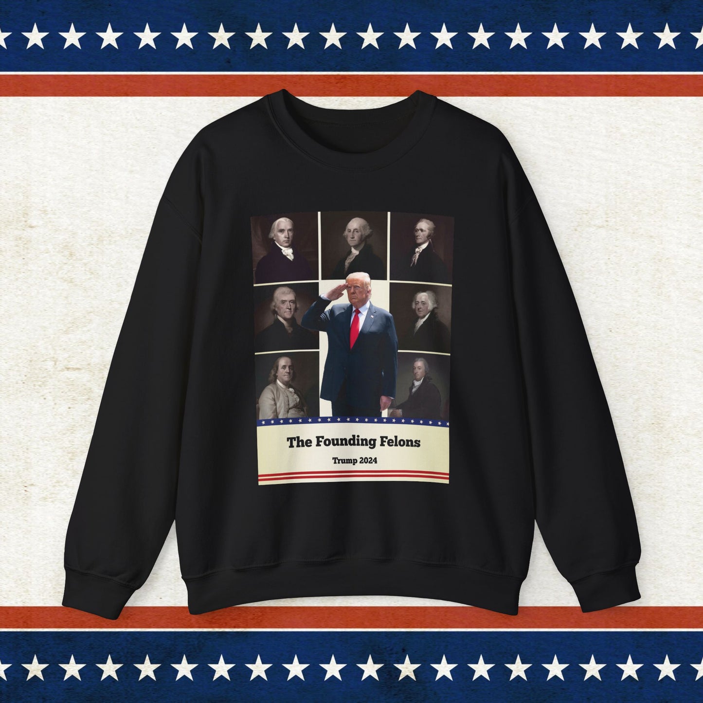 Founding Felons Crewneck