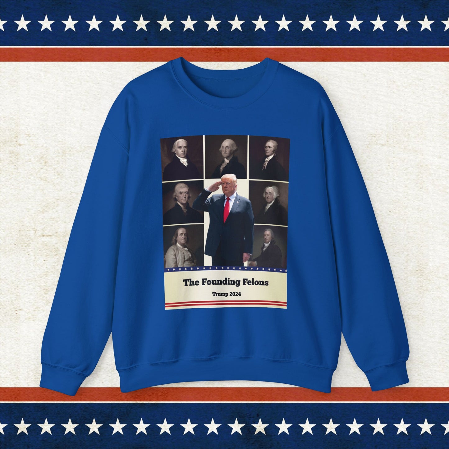 Founding Felons Crewneck