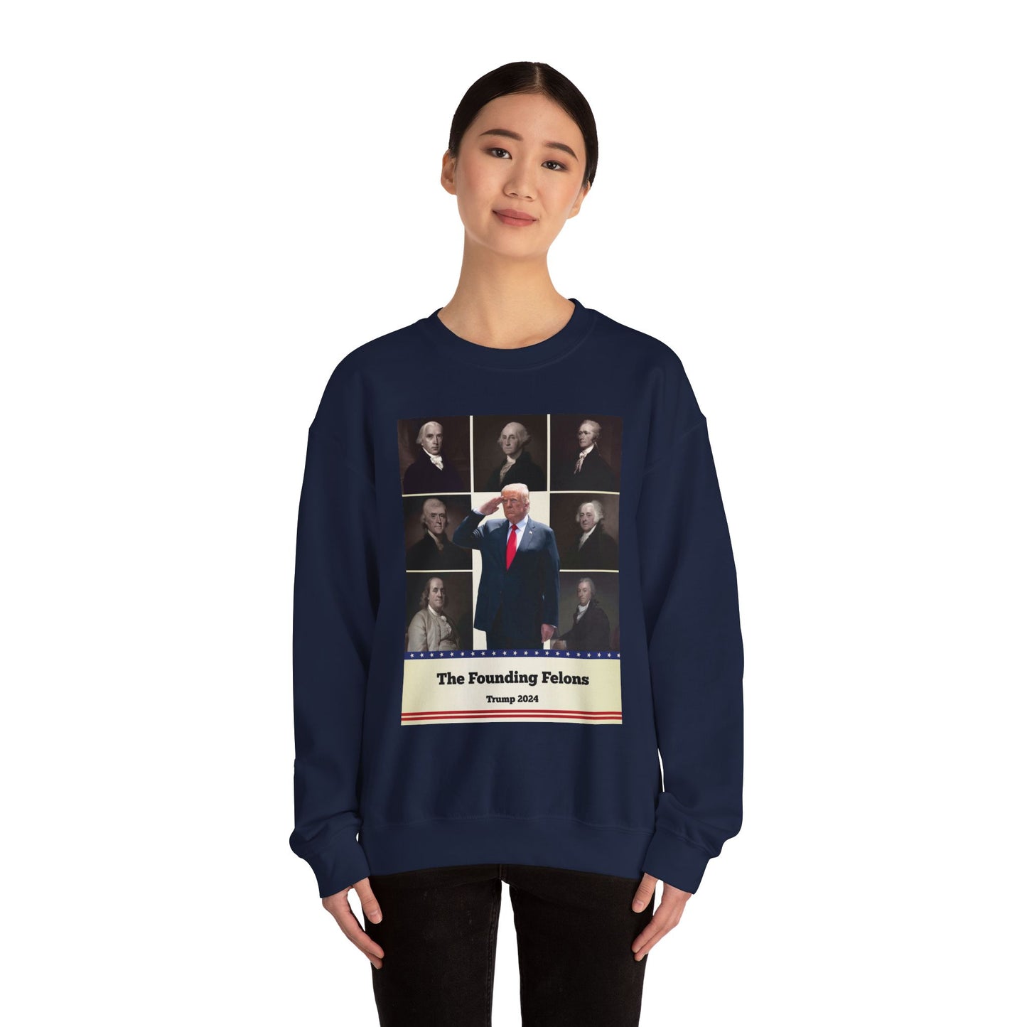 Founding Felons Crewneck