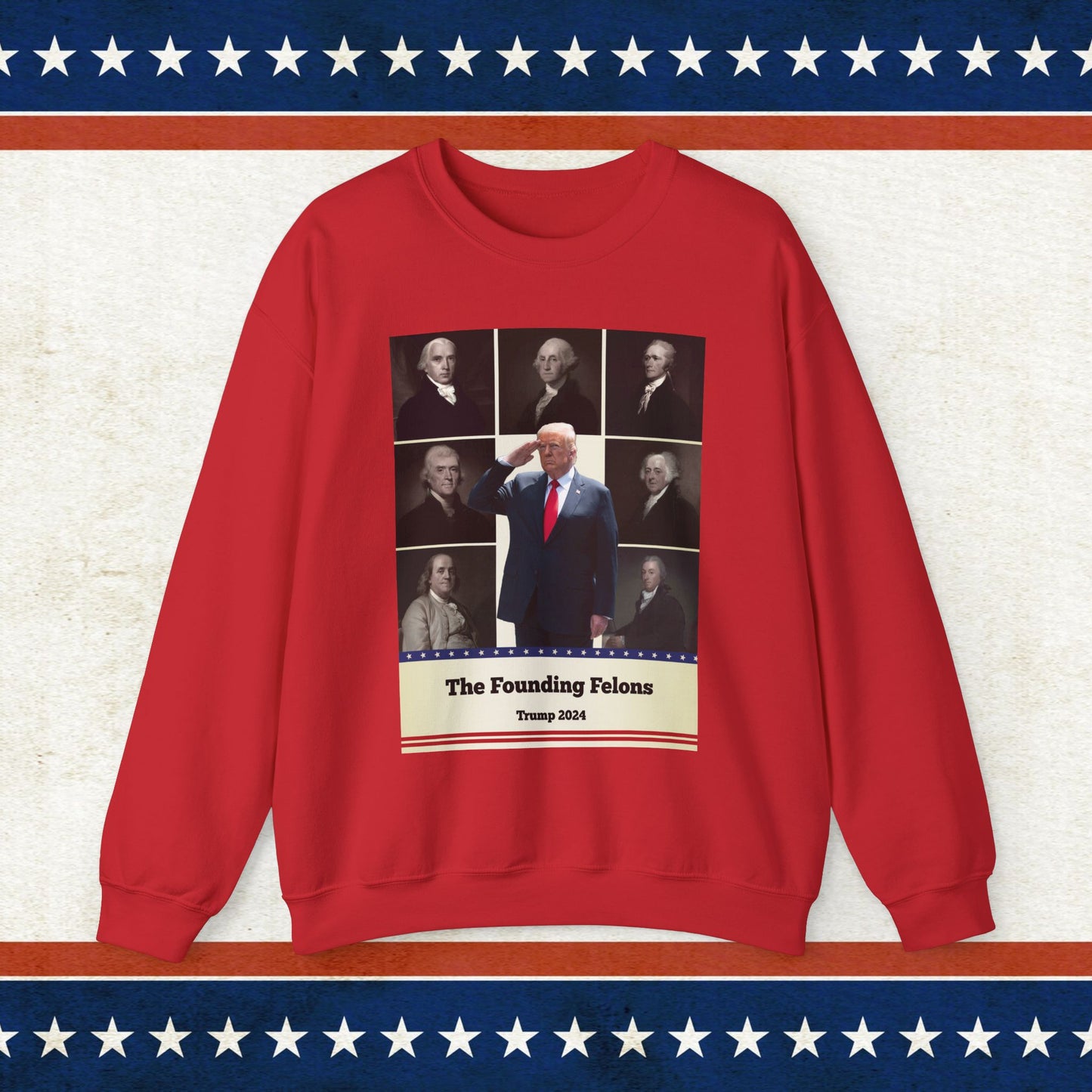 Founding Felons Crewneck